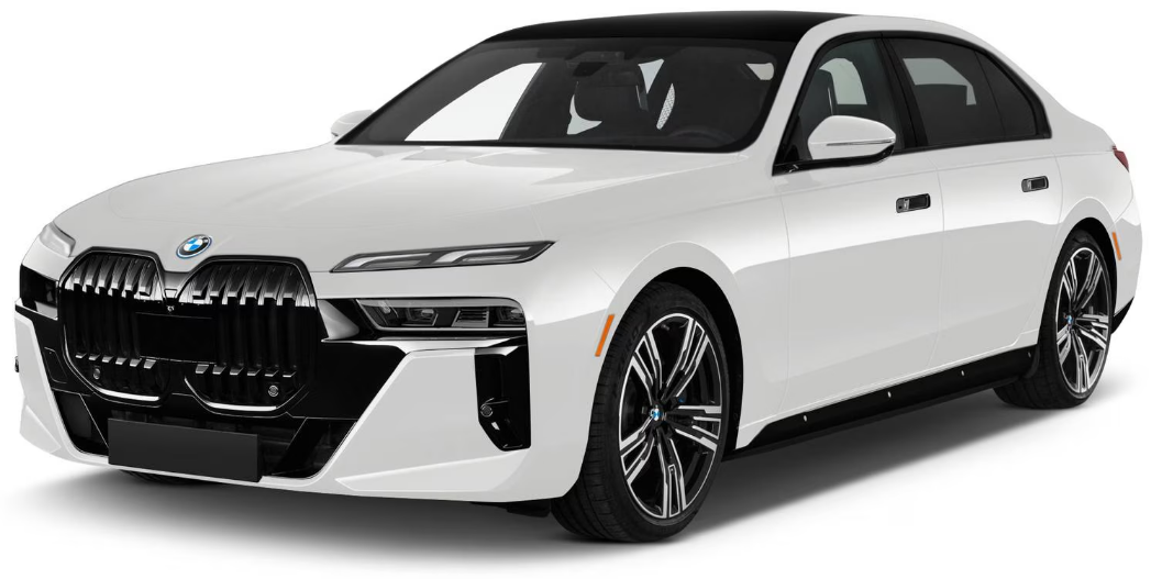 BMW i7 2025 Mineral White Metallic