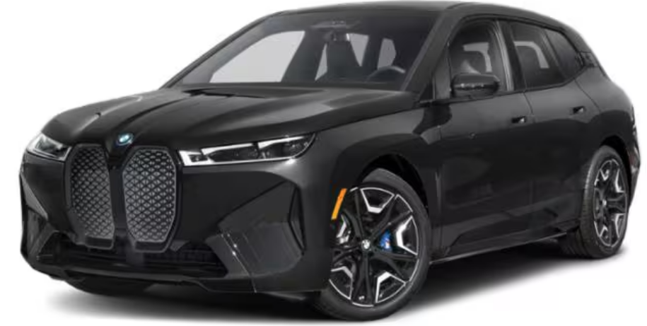 BMW iX 2025 Black Sapphire Metallic