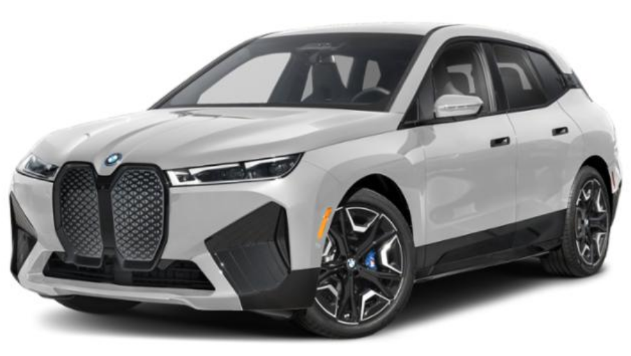 BMW iX 2025 Mineral White Metallic