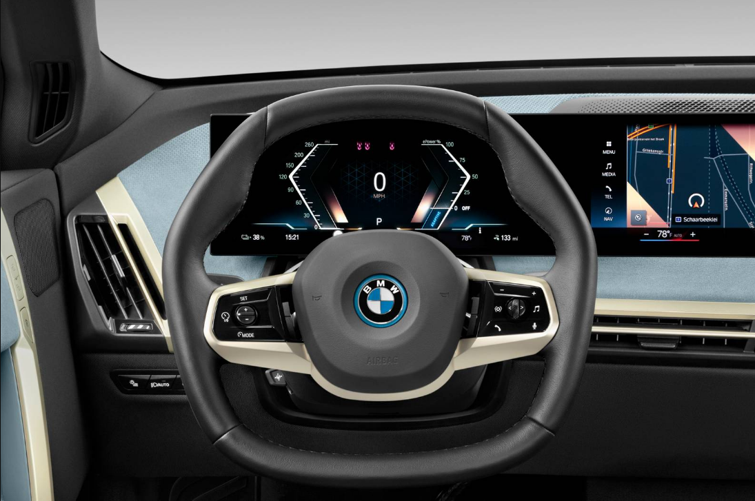 BMW iX 2025 STEERING