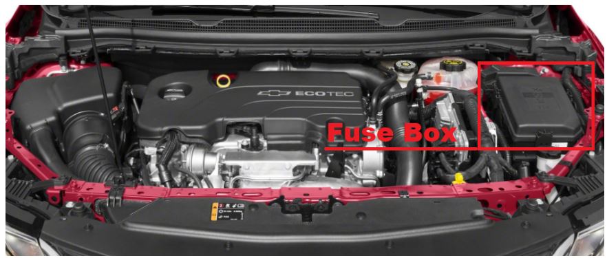Chevrolet Cruze Fuse Box Location & Diagrams User Guide (2016 – 2019) fig 3