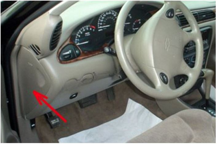 Chevrolet Malibu Fuse Box Location and Diagrams User Guide (1997 - 2003) Fig 1
