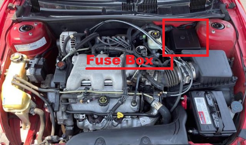 Chevrolet Malibu Fuse Box Location and Diagrams User Guide (1997 - 2003) Fig 5