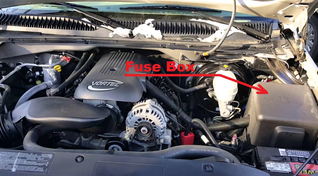 Chevrolet Silverado Fuse Box Location and Diagrams User Guide (1999 - 2006) Fig 2