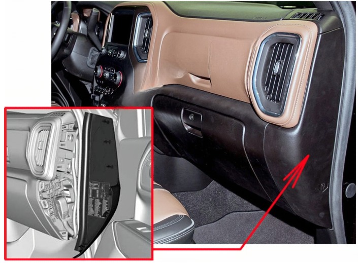 Chevrolet Silverado (2019 - 2026) Fuse Box Location & Diagrams - Auto ...