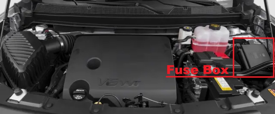 Chevrolet Traverse Fuse Box Location & Diagrams User Guide (2018 – 2022) fig 3