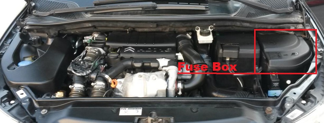 Citroën C4 Fuse Box Location and Diagrams User Guide (2004 – 2010) fig 4