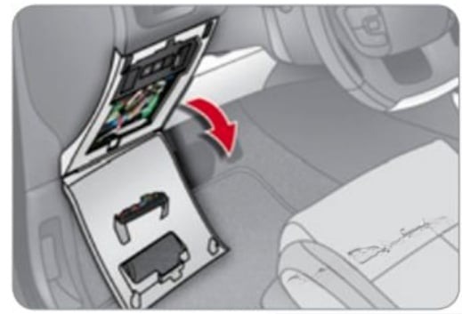 Citroën C4 Fuse Box Location and Diagrams User Guide (2011 - 2017) fig 2