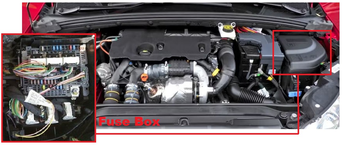 Citroën C4 Fuse Box Location and Diagrams User Guide (2011 - 2017) fig 7