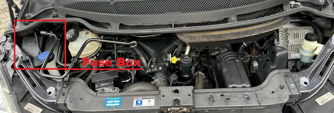 Citroën C8 Fuse Box Location and Diagrams User Guide (2009 – 2014) fig 4