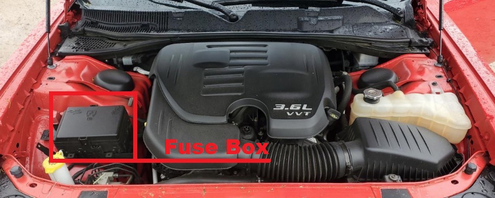 Dodge Challenger Fuse Box Location and Diagrams User Guide (2009 – 2014) fig 1