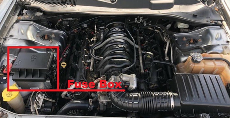 Dodge Charger Fuse Box Location and Diagrams User Guide (2006 – 2010) fig 1