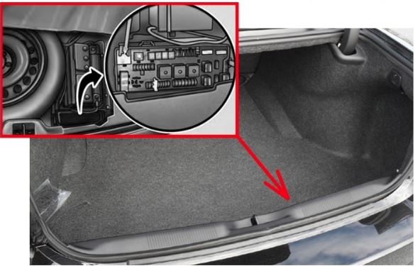 Dodge Charger Fuse Box Location and Diagrams User Guide (2006 – 2010) fig 4
