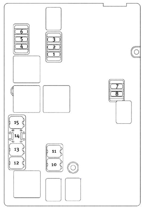 Dodge Charger Fuse Box Location and Diagrams User Guide (2006 – 2010) fig 6