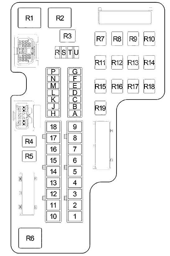 Dodge Dakota Fuse Box Location and Diagrams User Guide (2001 – 2004) fig 4