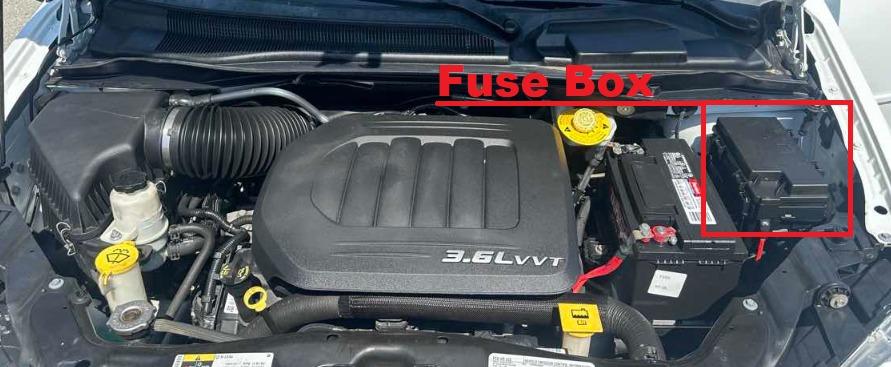 Dodge Grand Caravan Fuse Box Location and Diagrams User Guide (2011 - 2019) fig 1