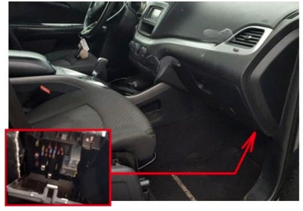 Dodge Journey Fuse Box Location and Diagrams User Guide (2011 – 2019) fig 1
