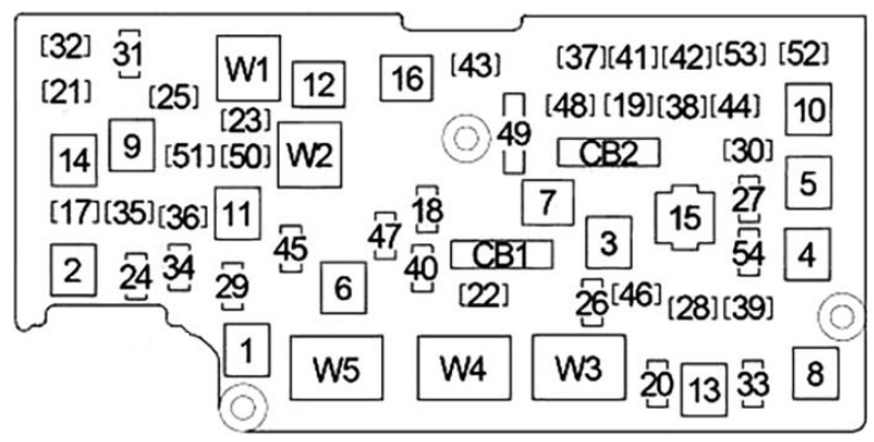 Dodge Ram (Truck Pickup 1500, 2500 & 3500) Fuse Box Location and Diagrams User Guide (2009 - 2018) fig 4