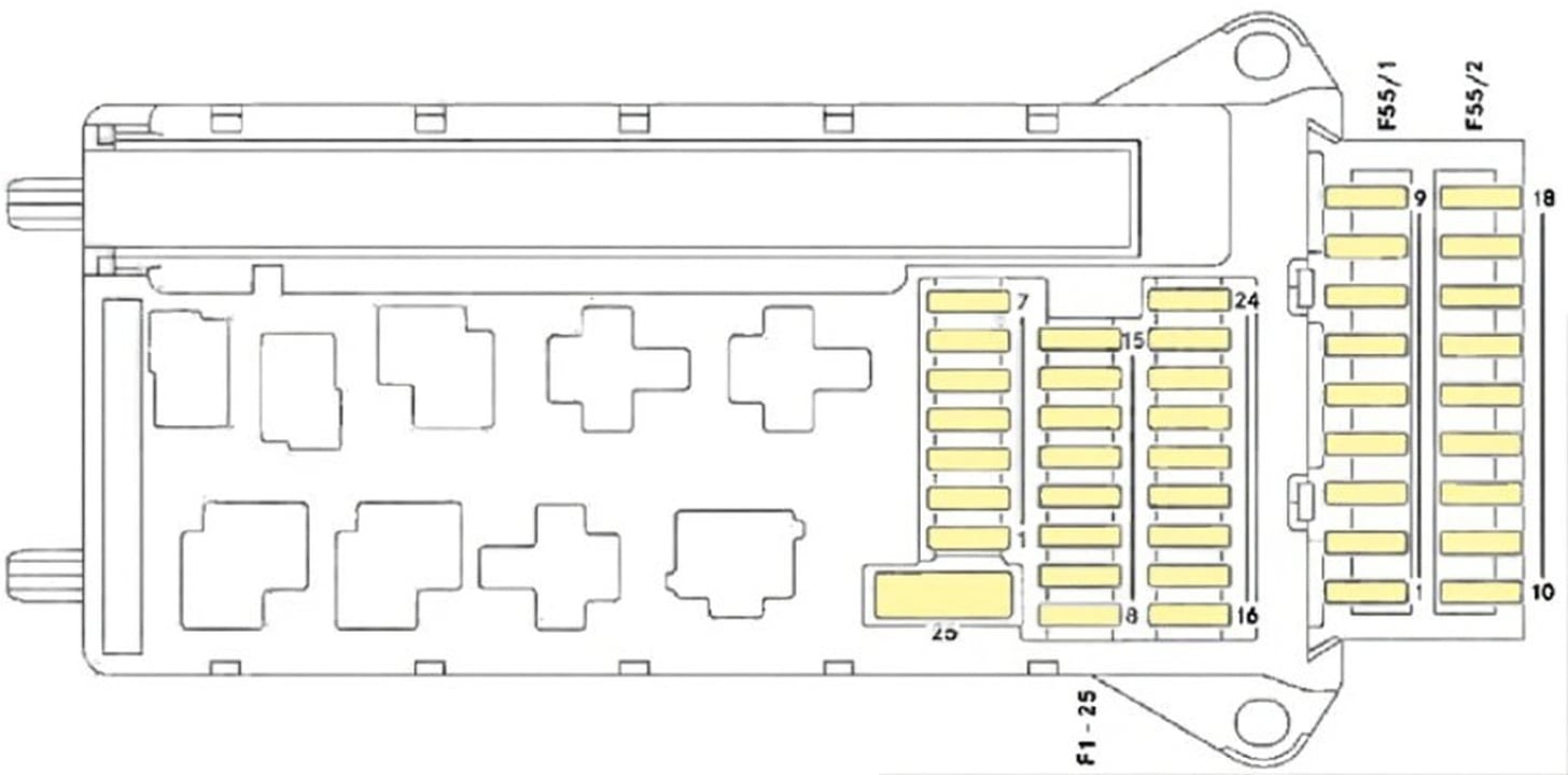 Dodge Sprinter Fuse Box Location and Diagrams User Guide (2007 - 2010) fig 2