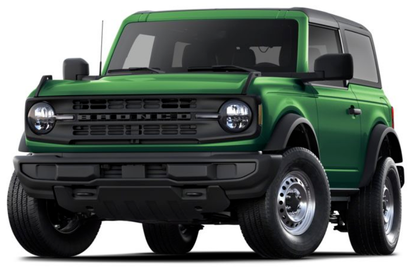 Ford Bronco 2025 Eruption Green Metallic