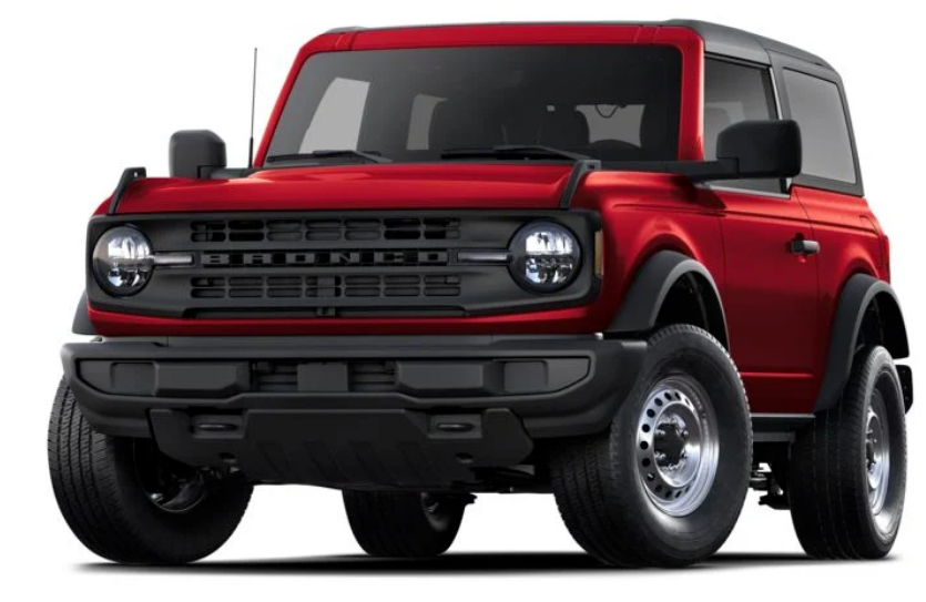 Ford Bronco 2025 Ruby Red Metallic Tinted Clearcoat
