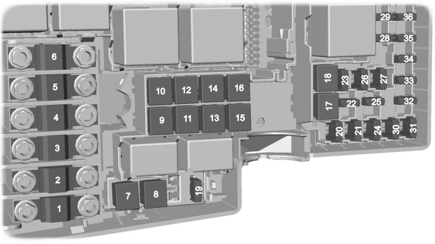 Ford C-MAX Fuse Box fig-4