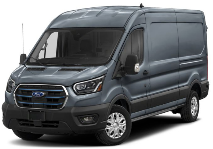 Ford E-Transit 2025 Abyss ray Metallic