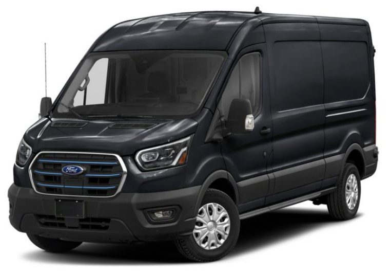 Ford E-Transit 2025 Agate Black Metallic
