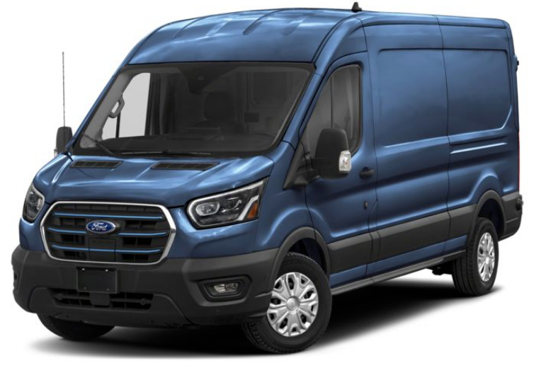 Ford E-Transit 2025 Blue Metallic