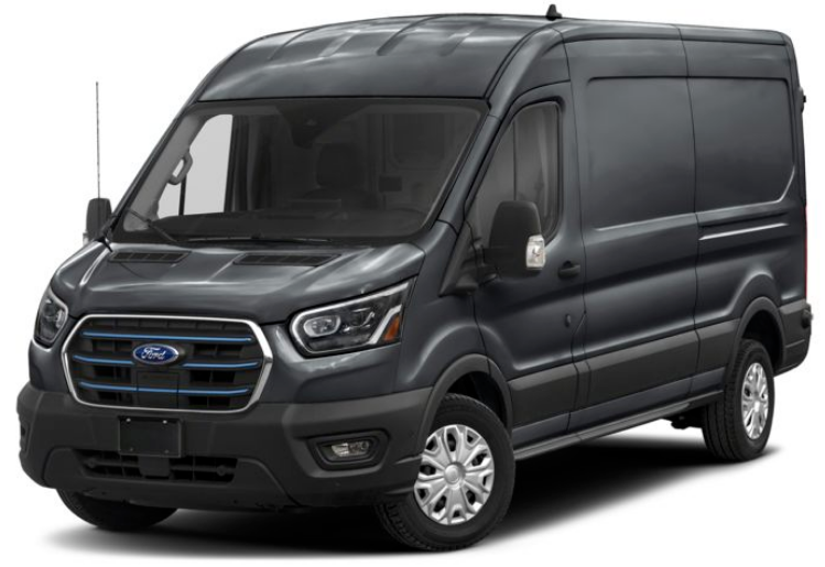 Ford E-Transit 2025 Carbonized Gray Metallic