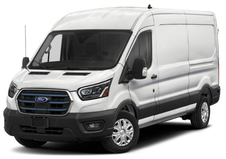 Ford E-Transit 2025 Oxford White