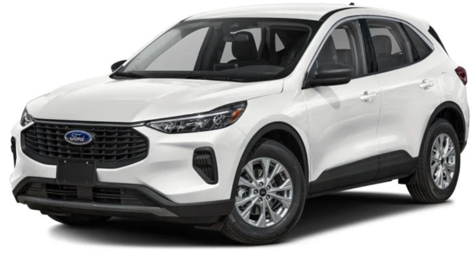 Ford Escape 2025 Carbonized Oxford White