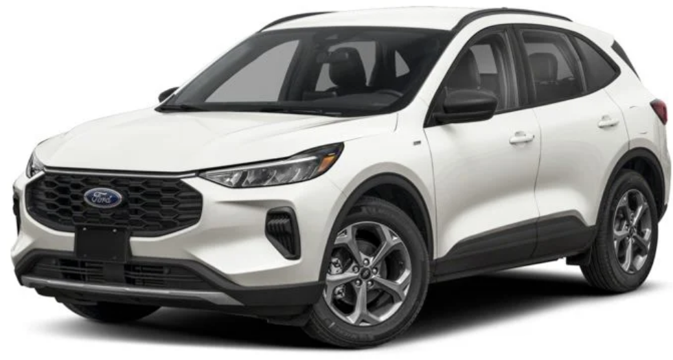 Ford Escape 2025 Star White Metallic Tri-Coat