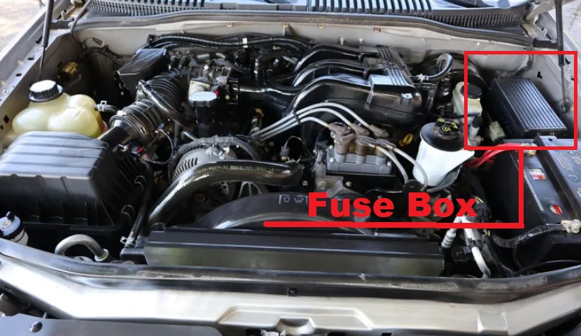 Ford Explorer Fuse Box Location and Diagrams User Guide (2002 - 2005) Fig 2