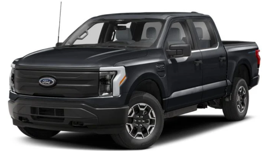 Ford F-150 Lightning 2025 Agate Black Metallic