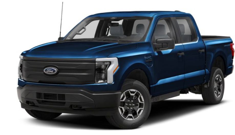 Ford F-150 Lightning 2025 Antimatter Blue Metallic