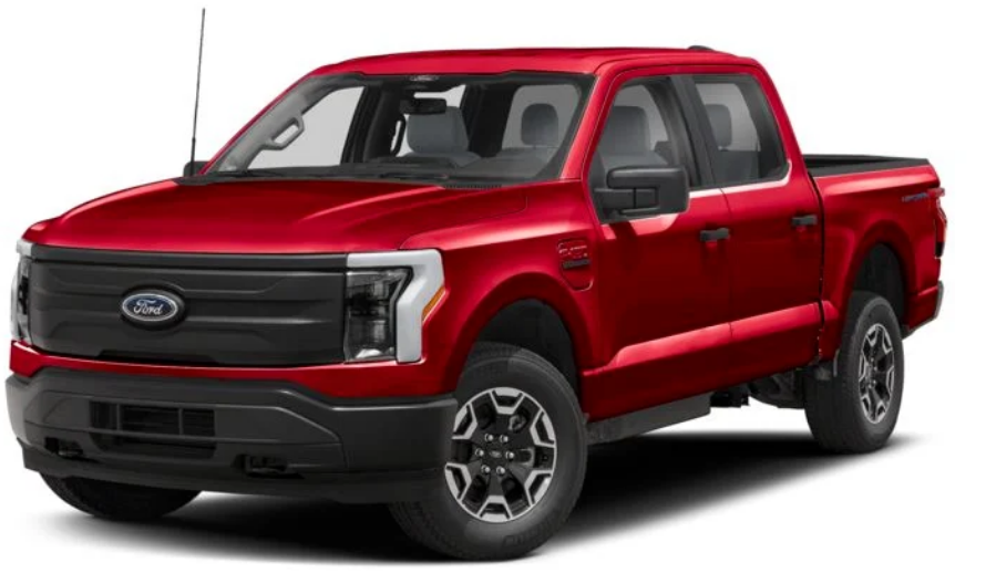 Ford F-150 Lightning 2025 Rapid Red Metallic Tinted Clearcoat