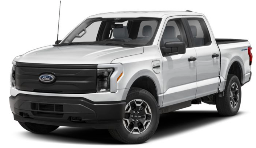 Ford F-150 Lightning 2025 Space White Metallic