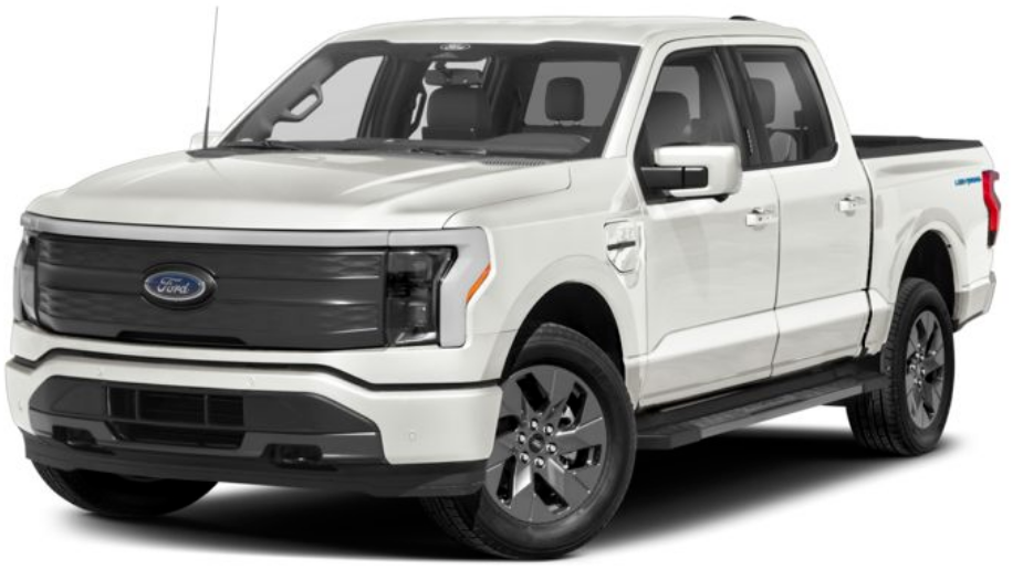 Ford F-150 Lightning 2025 Star White Metallic Tri-Coat