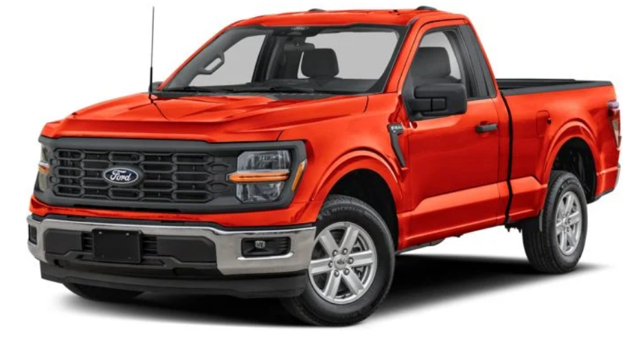 Ford F-150 Orange