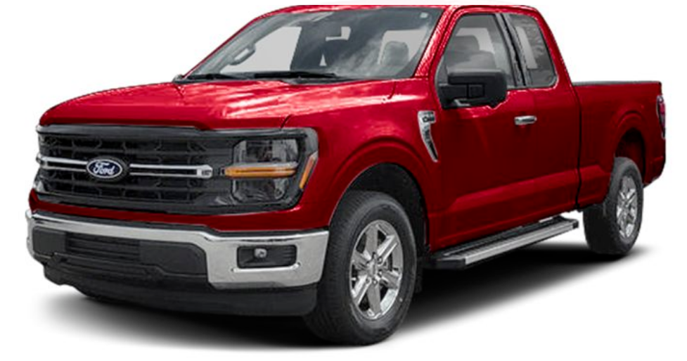 Ford F-150 Rapid Red Metallic Tinted Clearcoat