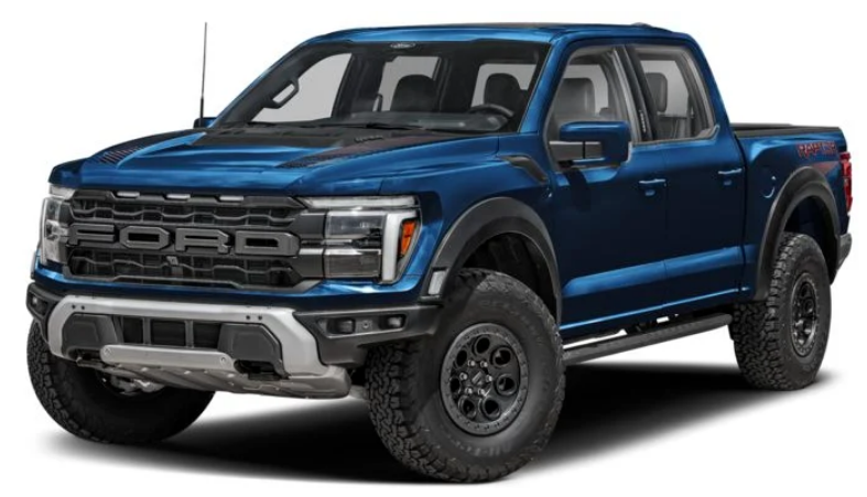 Ford F-150 Raptor 2025 Antimatter Blue Metallic