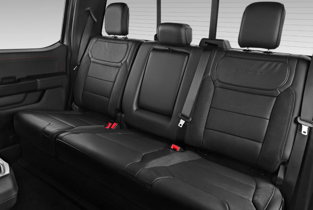 Ford F-150 Raptor 2025 seat