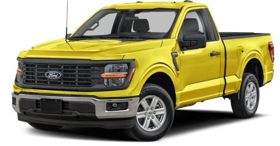 Ford F-150 Yellow