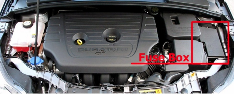 Ford Focus Fuse Box Location and Diagrams User Guide (2012 - 2014) Fig 2