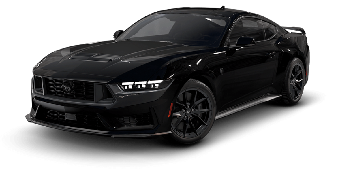 Ford Mustang 2025 Black Cloth Top.