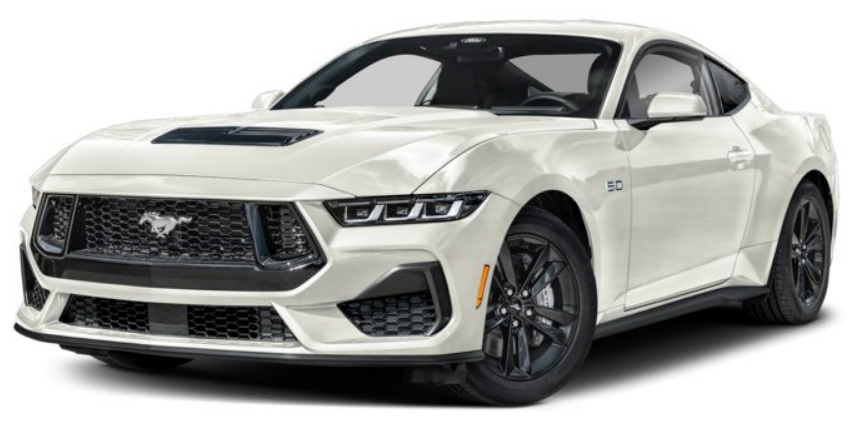 Ford Mustang 2025 Wimbledon White