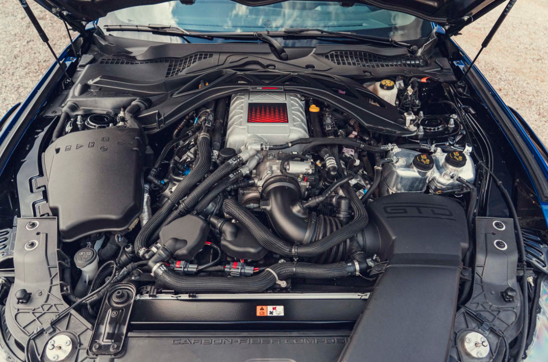 Ford Mustang GTD engine