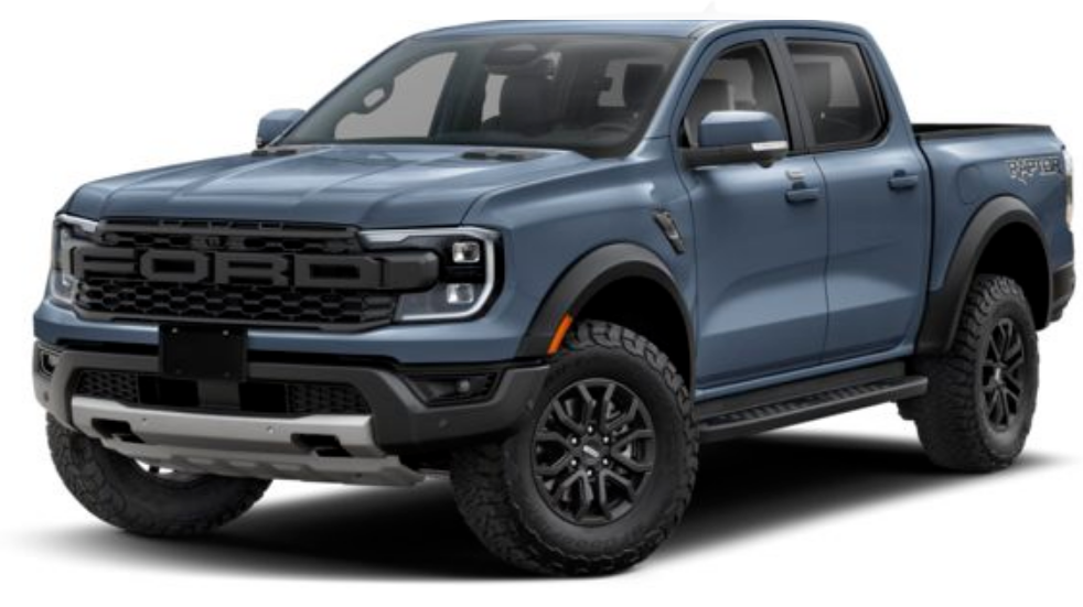 Ford Ranger Raptor 2025 Azure Gray Metallic Tri-Coat