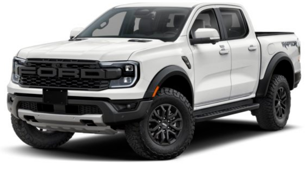 Ford Ranger Raptor 2025 Oxford White